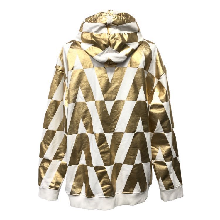 Valentino Valentino Gold Geometric Hoodie Size XL Size US XL / EU 56 / 4 - 2 Thumbnail