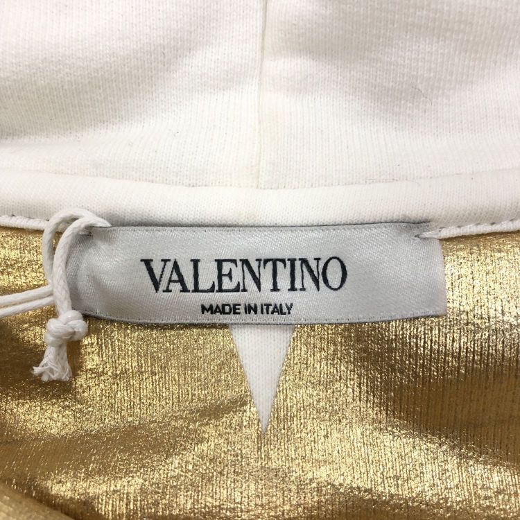 Valentino Valentino Gold Geometric Hoodie Size XL Size US XL / EU 56 / 4 - 3 Thumbnail