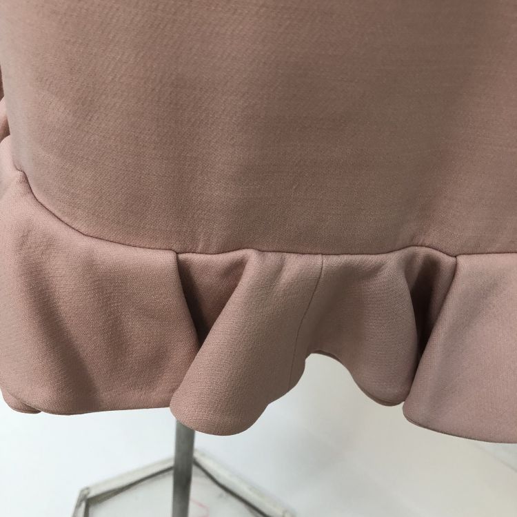 Valentino Valentino Pink Ruffle Hem Midi Dress Size IT 40 Size S / US 4 / IT 40 - 9 Thumbnail