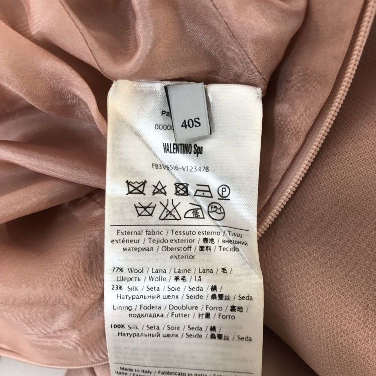 Valentino Valentino Pink Ruffle Hem Midi Dress Size IT 40 Size S / US 4 / IT 40 - 4 Thumbnail
