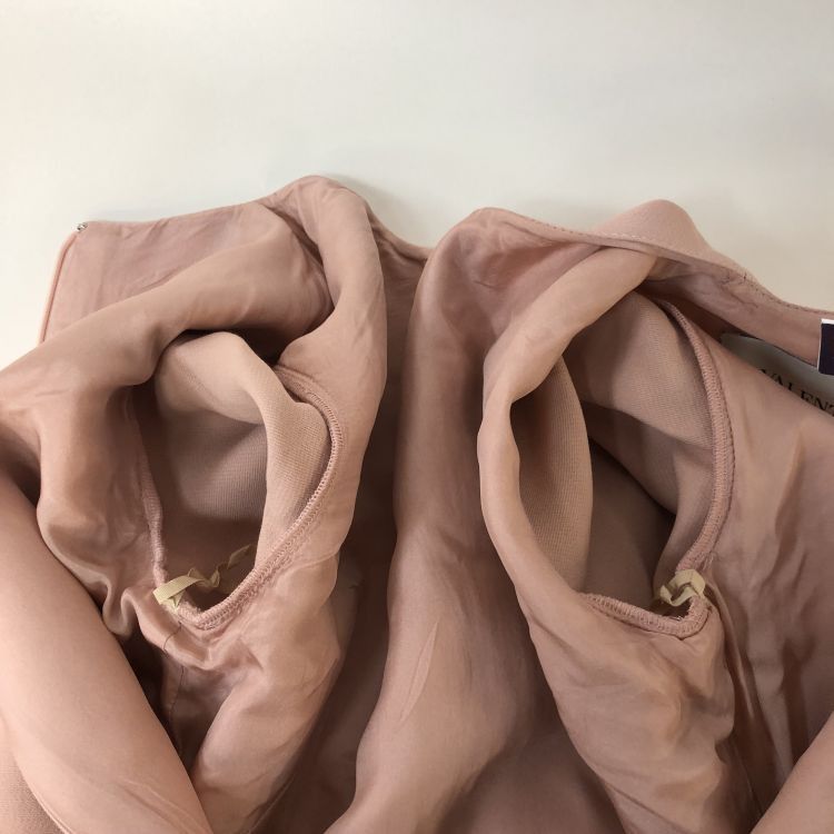 Valentino Valentino Pink Ruffle Hem Midi Dress Size IT 40 Size S / US 4 / IT 40 - 11 Thumbnail