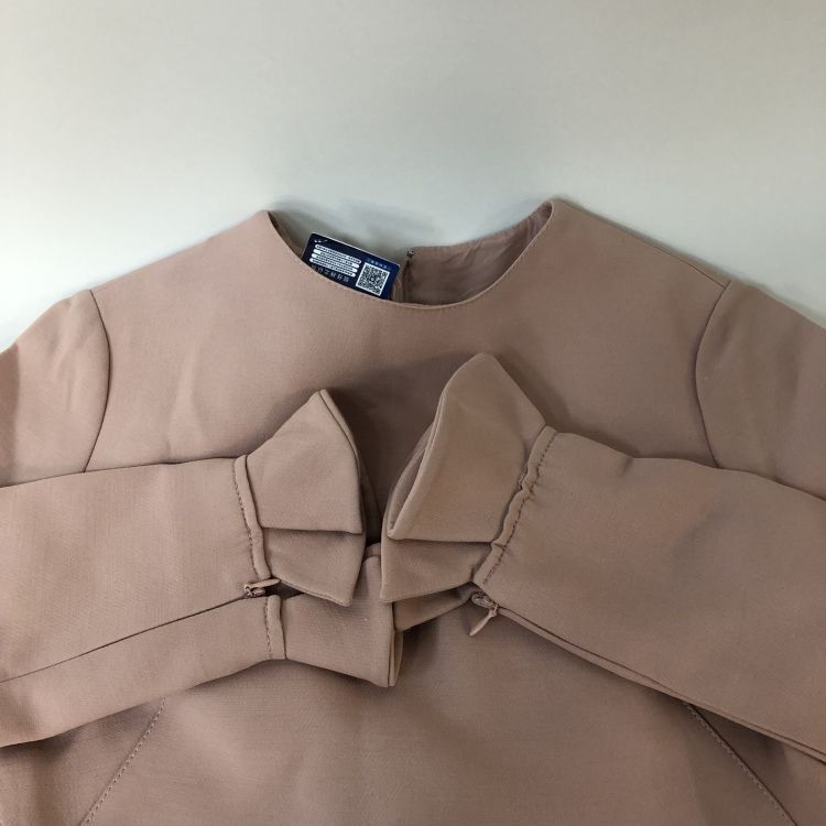 Valentino Valentino Pink Ruffle Hem Midi Dress Size IT 40 Size S / US 4 / IT 40 - 12 Thumbnail