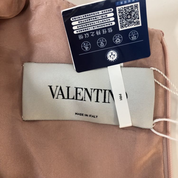 Valentino Valentino Pink Ruffle Hem Midi Dress Size IT 40 Size S / US 4 / IT 40 - 3 Thumbnail