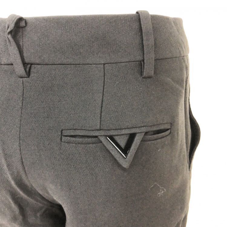 Valentino Valentino V-Logo Wool Silk Trousers Size 40 Size 27" / US 4 / IT 40 - 8 Thumbnail