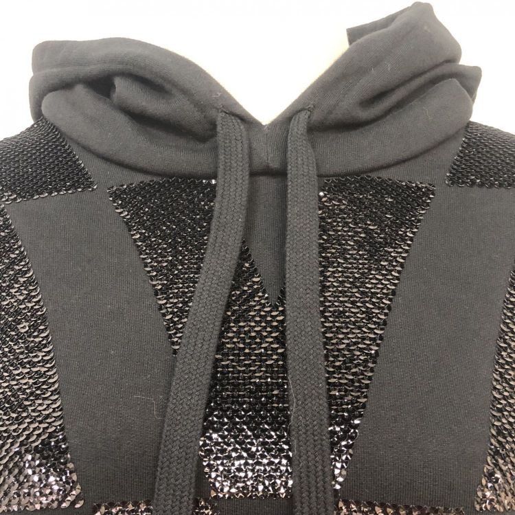 Valentino Valentino Sequin Logo Hoodie Size XS Size XS / US 0-2 / IT 36-38 - 6 Thumbnail