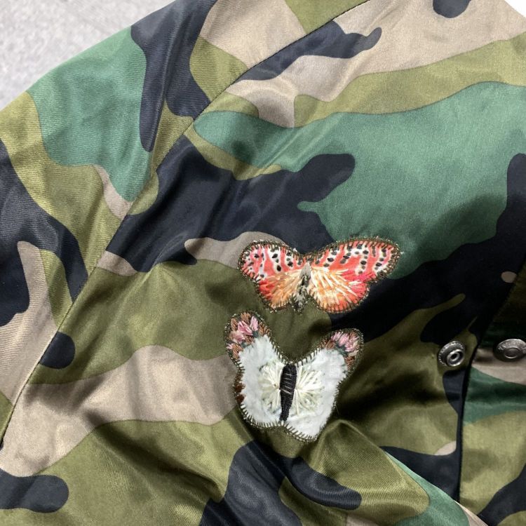 Valentino Valentino Butterfly Camo Bomber Jacket Size 48 Size US M / EU 48-50 / 2 - 11 Thumbnail