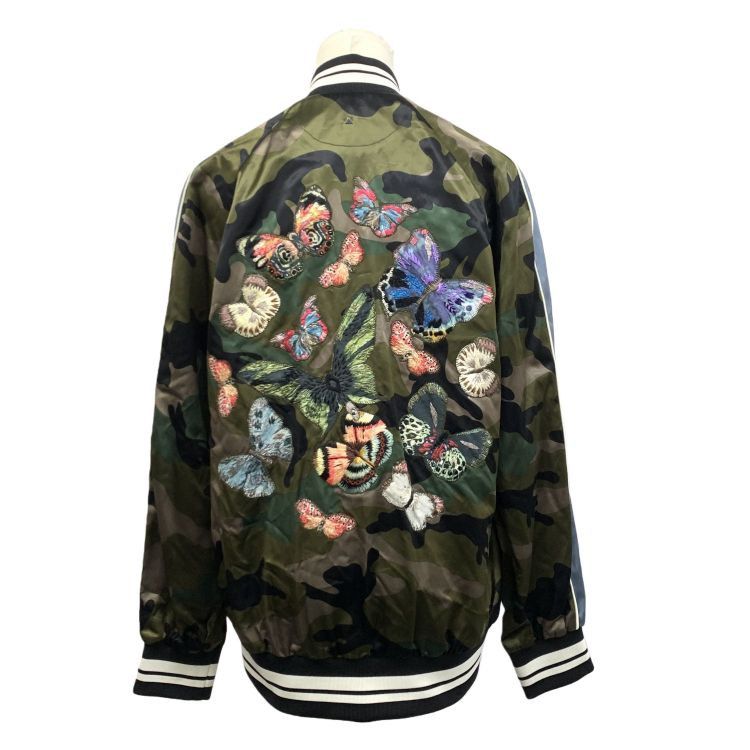 Valentino Valentino Butterfly Camo Bomber Jacket Size 48 Size US M / EU 48-50 / 2 - 2 Thumbnail