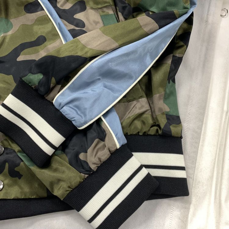 Valentino Valentino Butterfly Camo Bomber Jacket Size 48 Size US M / EU 48-50 / 2 - 7 Thumbnail