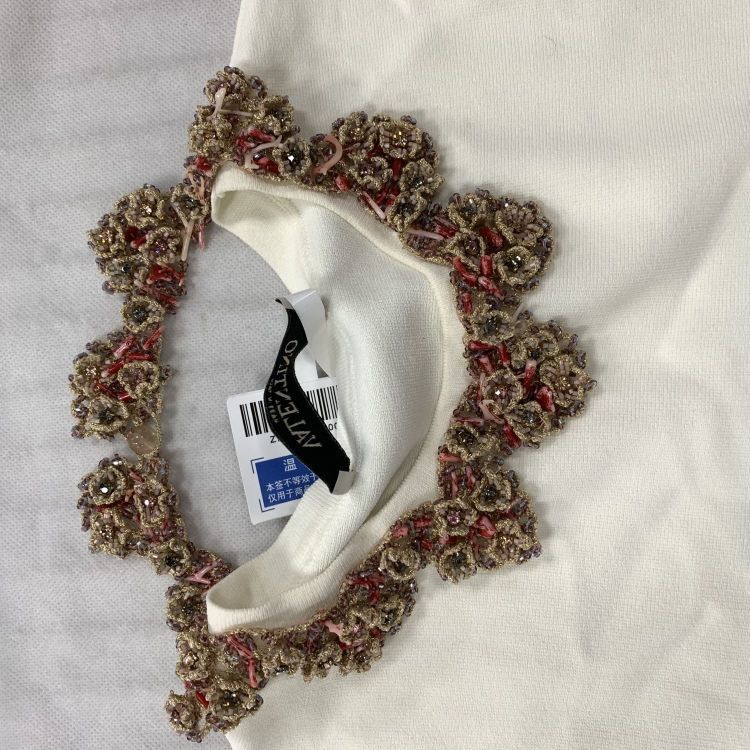 Valentino Valentino Embellished Collar Mini Dress M Size M / US 6-8 / IT 42-44 - 7 Thumbnail