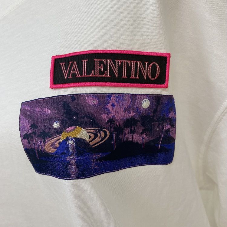 Valentino Valentino Graphic Patch T-Shirt Size L Size US L / EU 52-54 / 3 - 7 Thumbnail