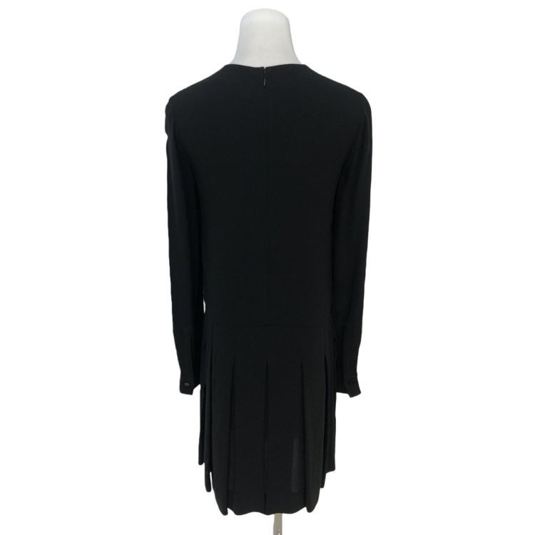 Valentino Valentino Silk Pleated Detail Dress Size 40 Size S / US 4 / IT 40 - 2 Thumbnail