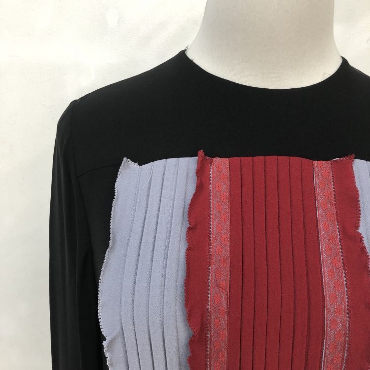 Valentino Valentino Silk Pleated Detail Dress Size 40 Size S / US 4 / IT 40 - 6 Thumbnail