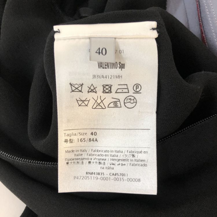 Valentino Valentino Silk Pleated Detail Dress Size 40 Size S / US 4 / IT 40 - 4 Thumbnail