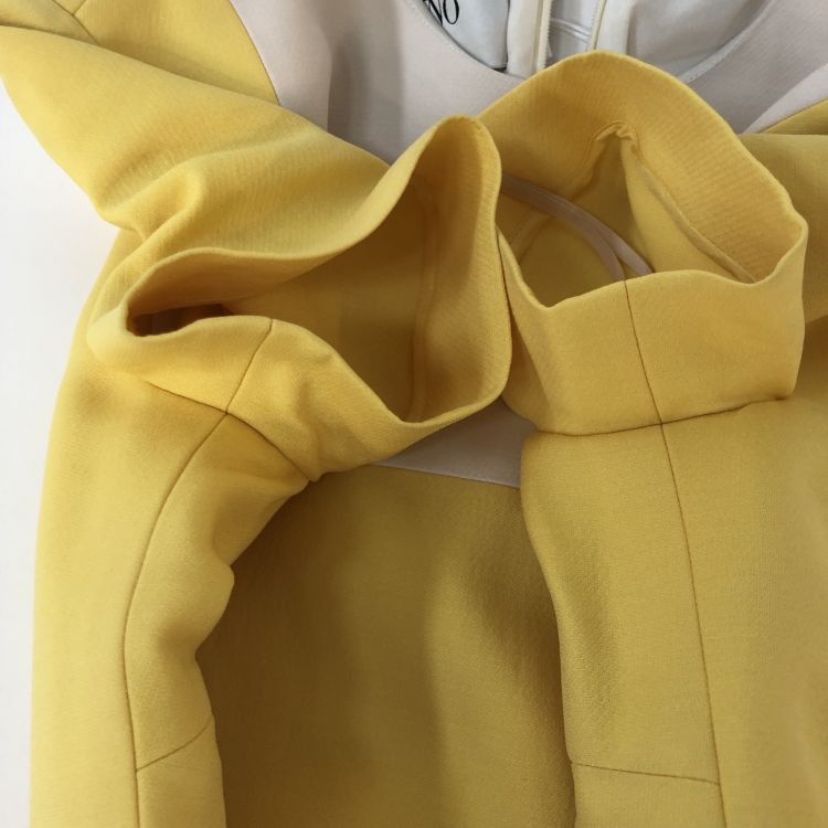 Valentino Valentino Color-blocked Wool Silk Midi Dress Size 38 Size XS / US 0-2 / IT 36-38 - 11 Thumbnail