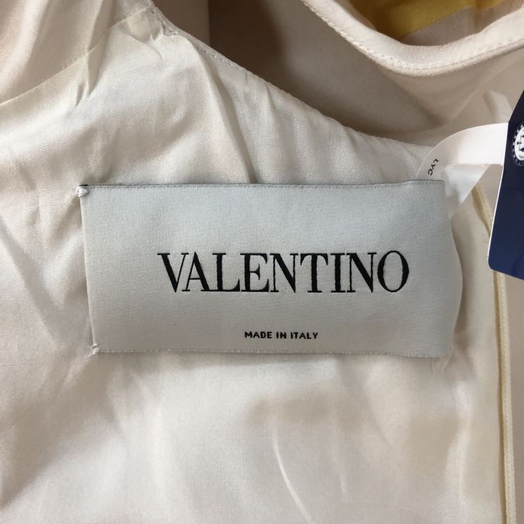 Valentino Valentino Color-blocked Wool Silk Midi Dress Size 38 Size XS / US 0-2 / IT 36-38 - 3 Thumbnail