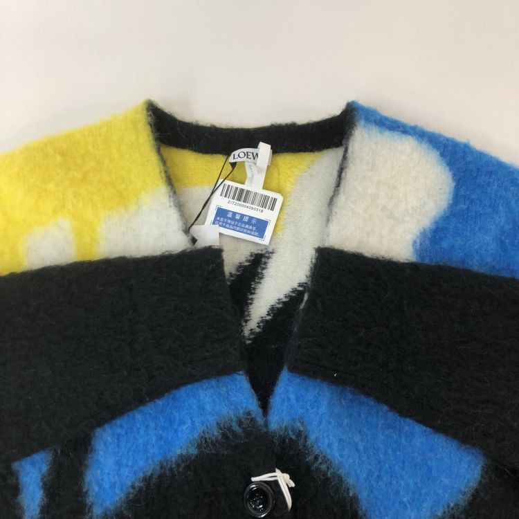 Loewe Loewe Colorblock Knit Cardigan Size XS Size XS / US 0-2 / IT 36-38 - 9 Thumbnail