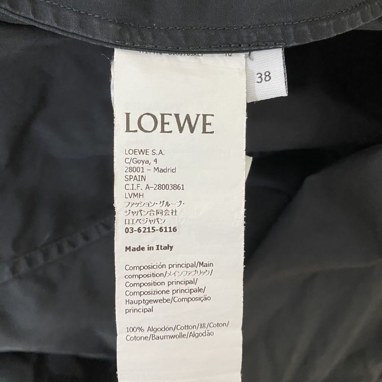 Loewe Loewe Cotton Midi Dress Size 38 Size XS / US 0-2 / IT 36-38 - 4 Thumbnail