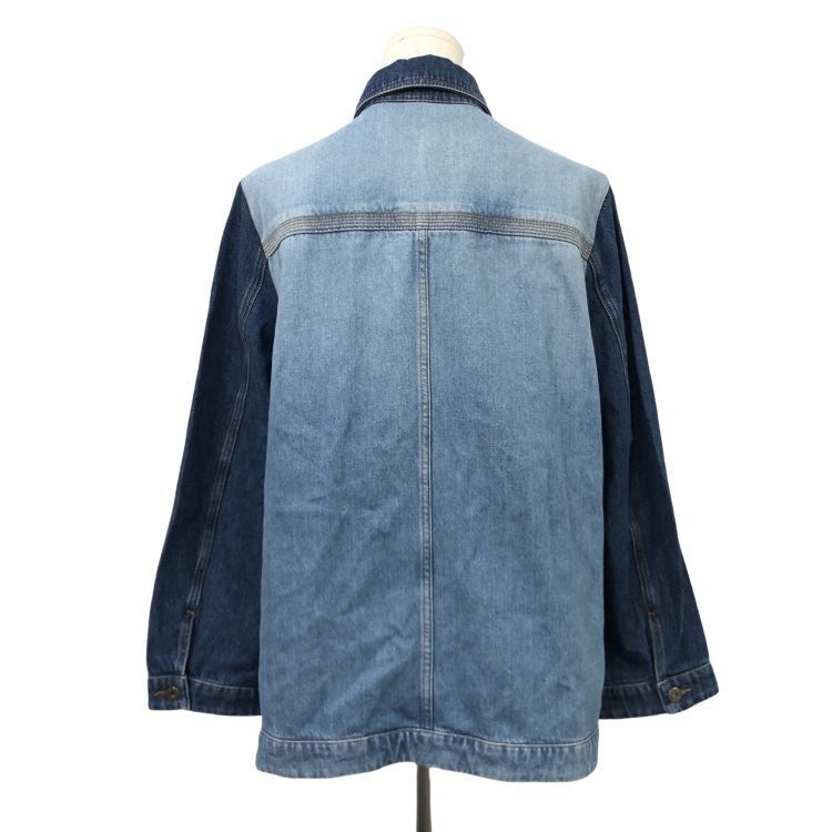 Loewe Loewe Leather Patch Denim Jacket Size 36 Size XS / US 0-2 / IT 36-38 - 2 Thumbnail