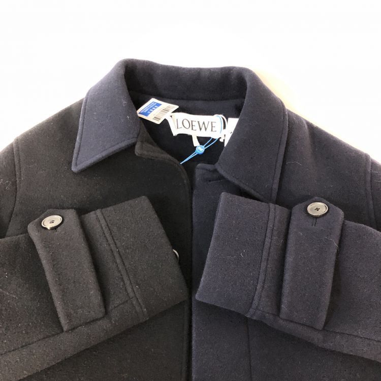 Loewe Loewe Colorblock Wool Cashmere Coat Size 46 Size US S / EU 44-46 / 1 - 10 Thumbnail