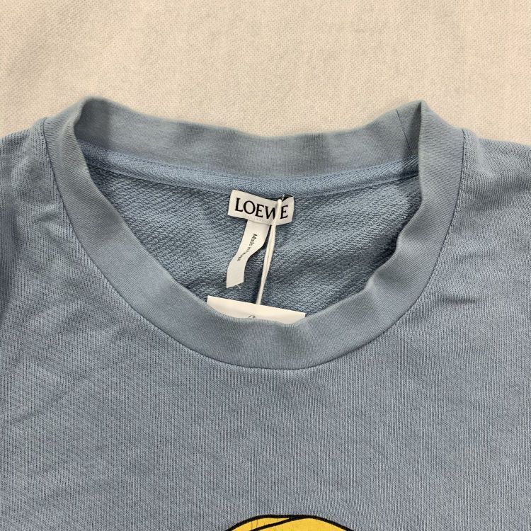 Loewe Loewe Graphic Print Sweatshirt Blue Size L Size US L / EU 52-54 / 3 - 10 Thumbnail