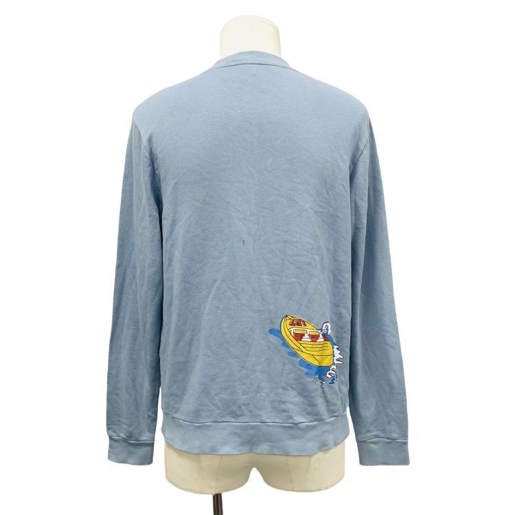 Loewe Loewe Graphic Print Sweatshirt Blue Size L Size US L / EU 52-54 / 3 - 2 Thumbnail