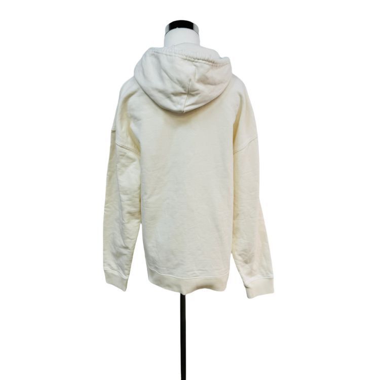 Loewe Loewe Leather Patch Hoodie White XS Size US XS / EU 42 / 0 - 2 Thumbnail