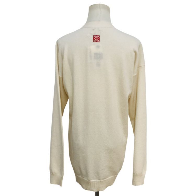 Loewe Loewe Embroidered Patch Cardigan Size M Size US M / EU 48-50 / 2 - 2 Thumbnail