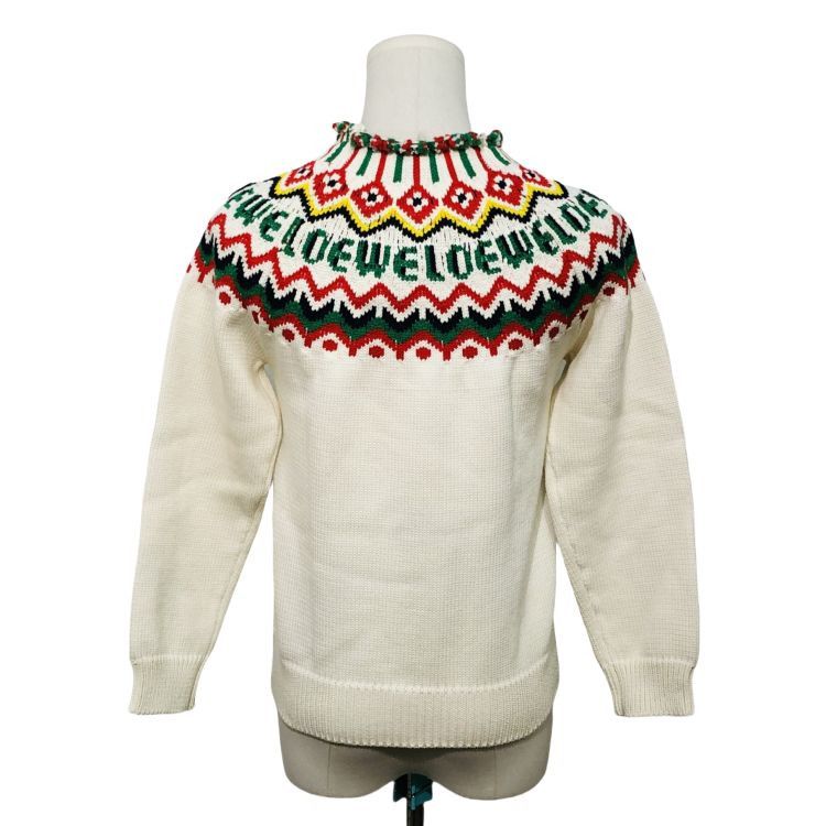 Loewe Loewe Multi-Color Knit Sweater Size M Size US M / EU 48-50 / 2 - 2 Thumbnail