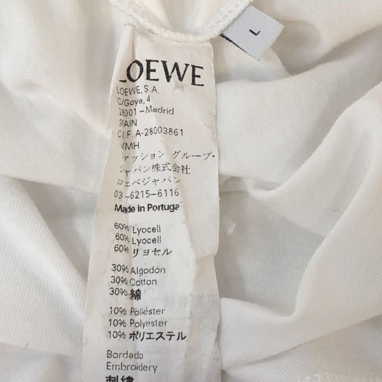 Loewe Loewe Anagram T-Shirt Size L Size US L / EU 52-54 / 3 - 5 Thumbnail