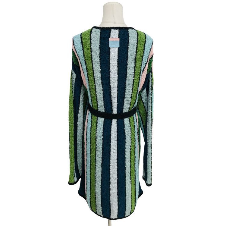 Loewe Loewe x Paula's Ibiza Striped Cardigan Size M Size US M / EU 48-50 / 2 - 2 Thumbnail