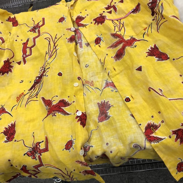 Loewe Loewe Paula's Ibiza Print Linen Shirt Size M Size US M / EU 48-50 / 2 - 6 Thumbnail