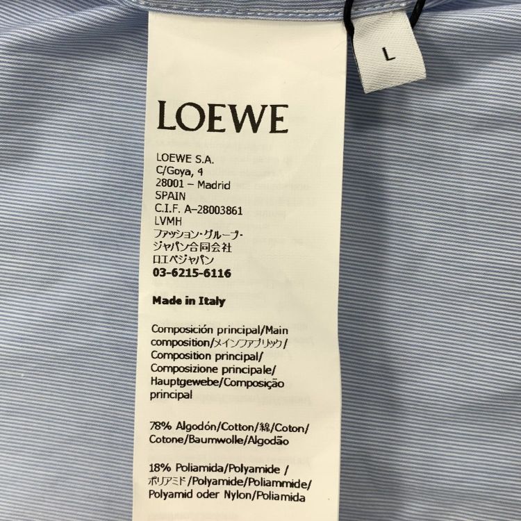 Loewe Loewe Contrast Panel Shirt Size L Size US L / EU 52-54 / 3 - 4 Thumbnail