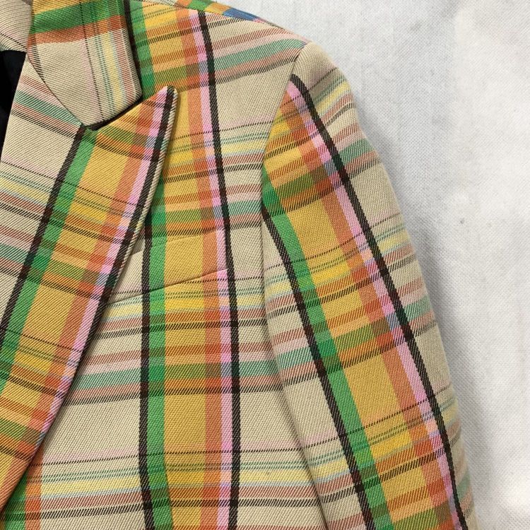 Loewe Loewe Plaid Blazer Size 36 Size XS / US 0-2 / IT 36-38 - 6 Thumbnail