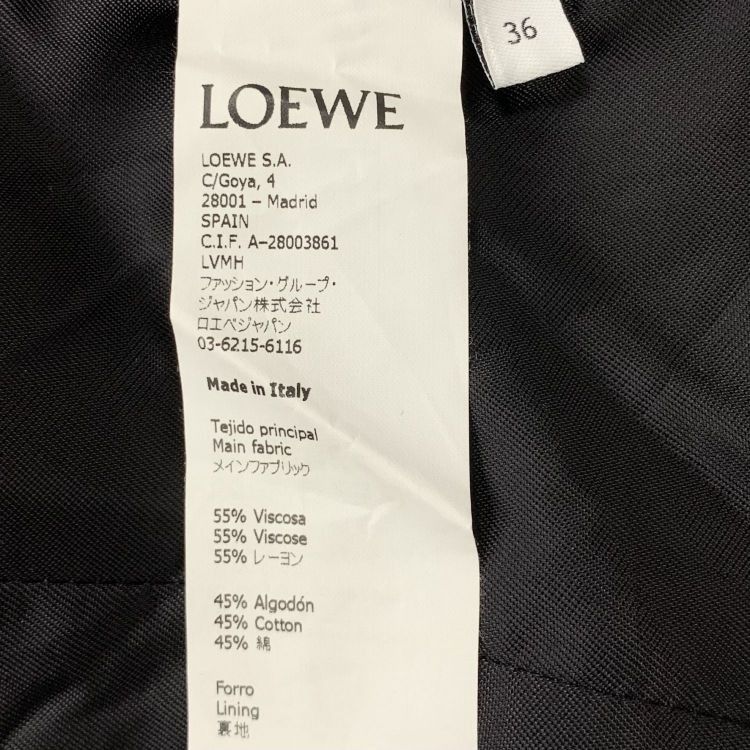 Loewe Loewe Plaid Blazer Size 36 Size XS / US 0-2 / IT 36-38 - 4 Thumbnail