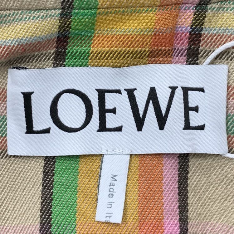 Loewe Loewe Plaid Blazer Size 36 Size XS / US 0-2 / IT 36-38 - 3 Thumbnail