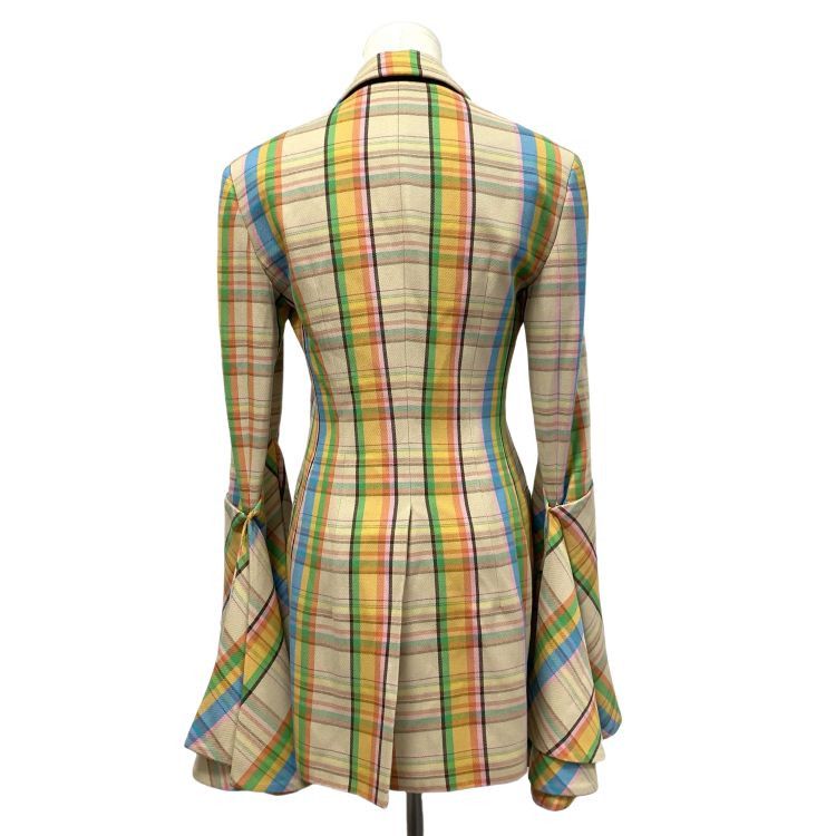 Loewe Loewe Plaid Blazer Size 36 Size XS / US 0-2 / IT 36-38 - 2 Thumbnail