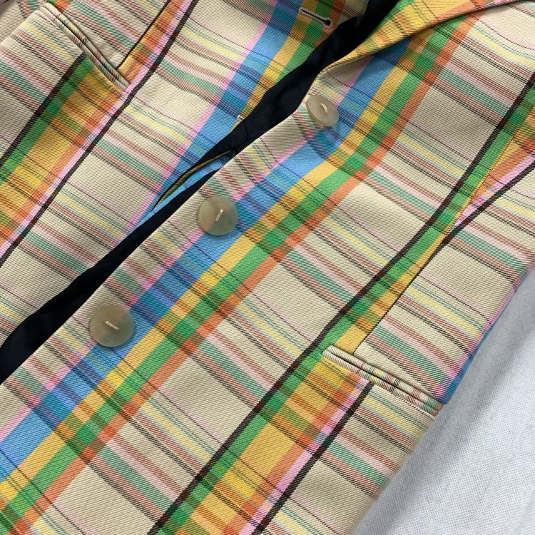 Loewe Loewe Plaid Blazer Size 36 Size XS / US 0-2 / IT 36-38 - 7 Thumbnail