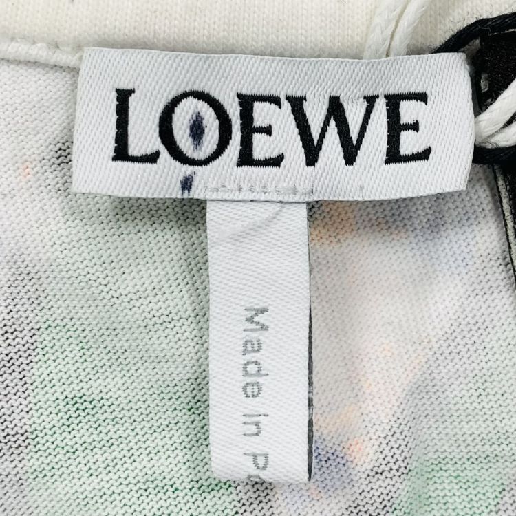 Loewe Loewe Paula's Ibiza Peace Print Crop T-Shirt Size M Size M / US 6-8 / IT 42-44 - 3 Thumbnail