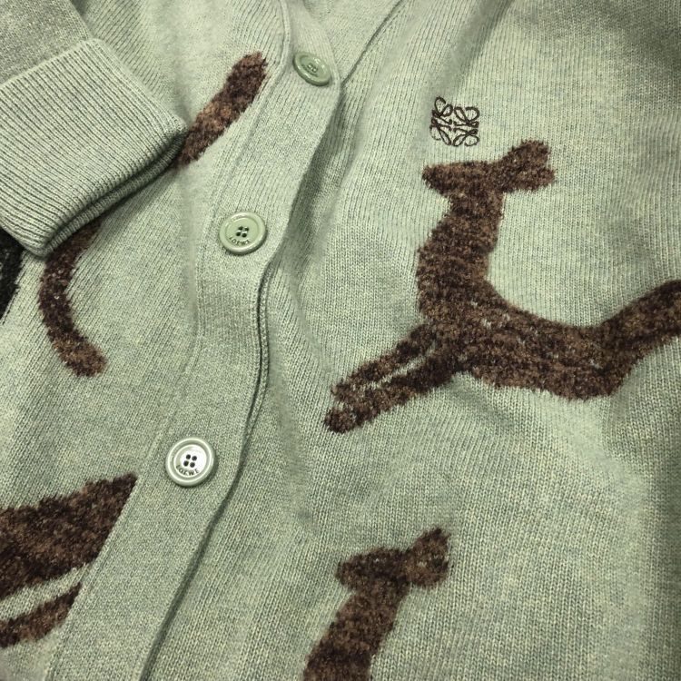 Loewe Loewe Deer Pattern Cardigan Size S Size US S / EU 44-46 / 1 - 6 Thumbnail