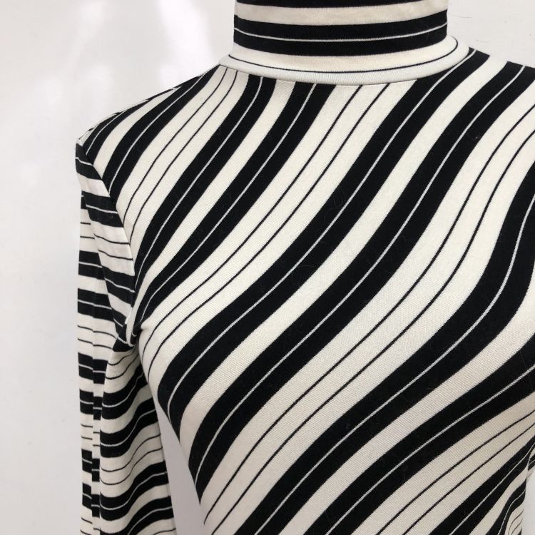 Loewe Loewe Striped Mock Neck Long Sleeve Top Size XS Size XS / US 0-2 / IT 36-38 - 7 Thumbnail