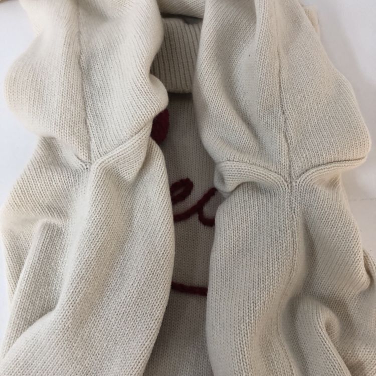 Loewe Loewe Red Embroidery Wool Sweater Size S Size S / US 4 / IT 40 - 10 Thumbnail