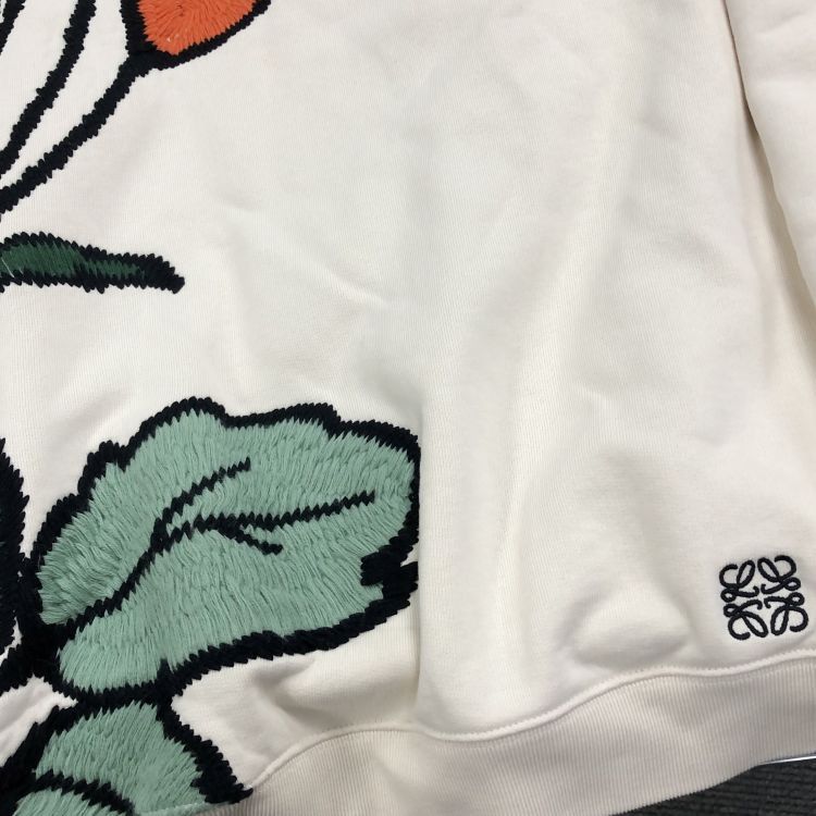 Loewe Loewe Floral Embroidery Sweatshirt XS Size XS / US 0-2 / IT 36-38 - 6 Thumbnail