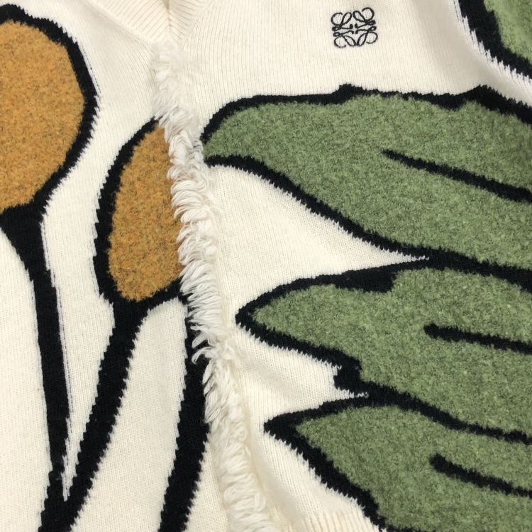 Loewe Loewe Floral Knit Sweater Size XS Size XS / US 0-2 / IT 36-38 - 6 Thumbnail