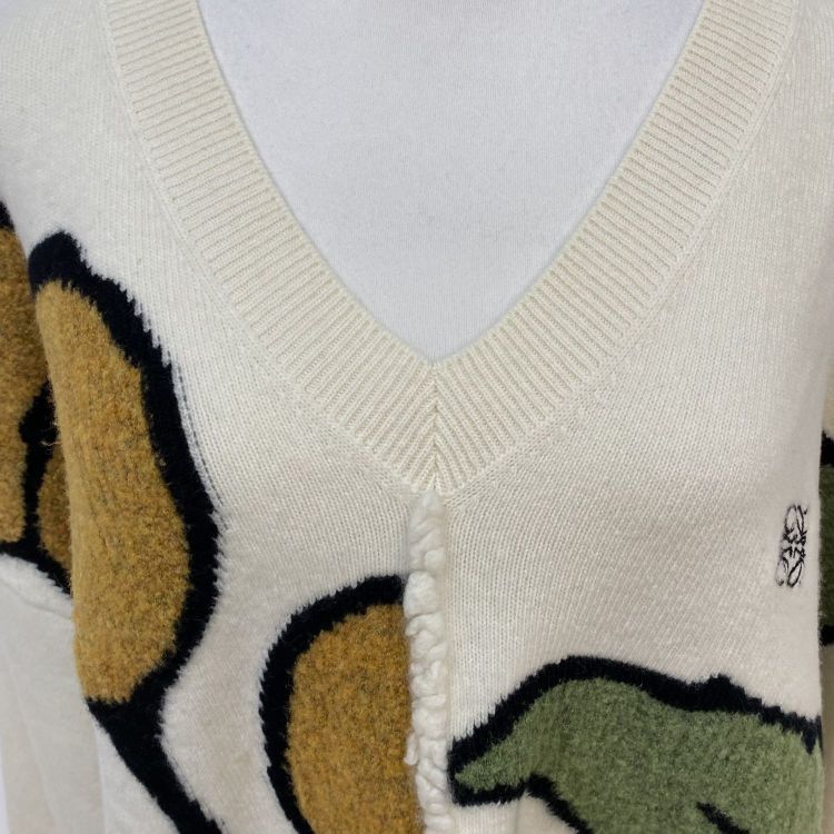 Loewe Loewe Floral Knit Sweater Size M Size M / US 6-8 / IT 42-44 - 7 Thumbnail