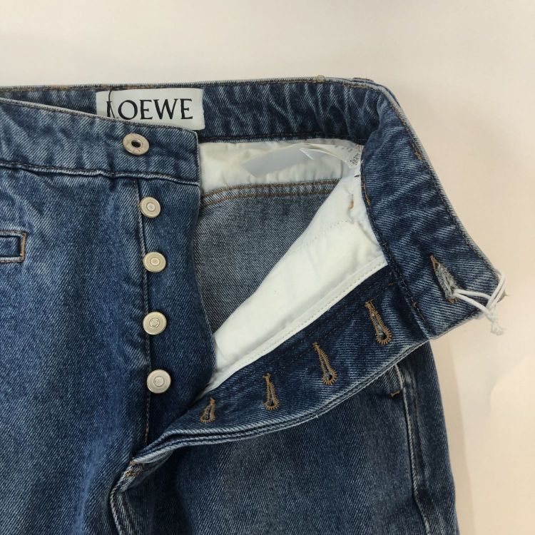 Loewe Loewe Cotton Denim Jeans Size 42 Size 28" / US 6 / IT 42 - 8 Thumbnail