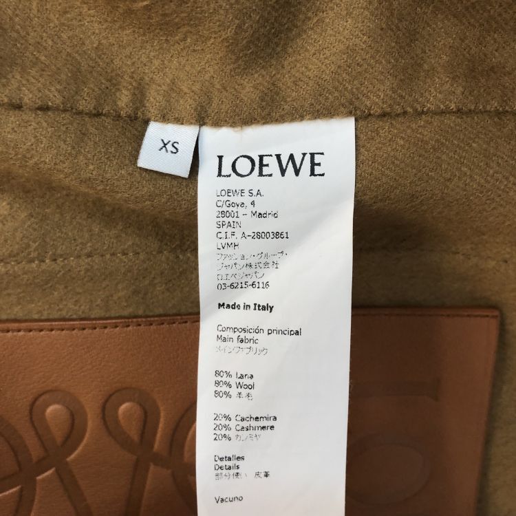Loewe Loewe Wool Cashmere Coat Size XS Size XS / US 0-2 / IT 36-38 - 4 Thumbnail