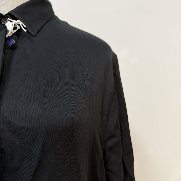 Loewe Loewe Black Viscose Blouse Size 36 Size XS / US 0-2 / IT 36-38 - 6 Thumbnail