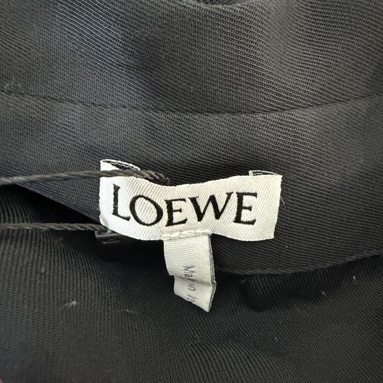 Loewe Loewe Black Viscose Blouse Size 36 Size XS / US 0-2 / IT 36-38 - 3 Thumbnail