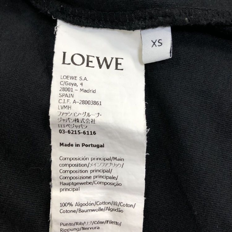 Loewe Loewe Embroidered Logo T-Shirt Size XS Size US XS / EU 42 / 0 - 4 Thumbnail