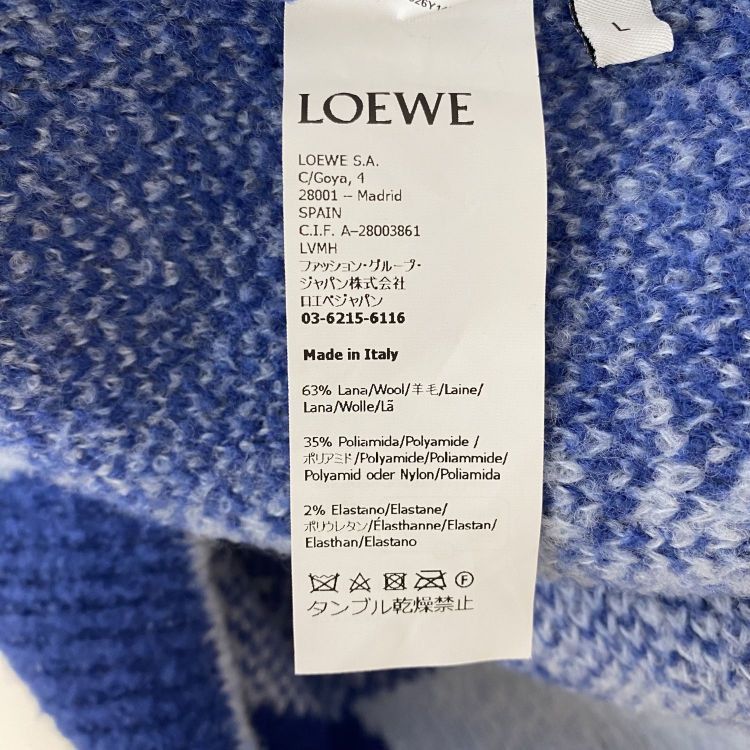Loewe Loewe Two-tone Sweater Size L Size US L / EU 52-54 / 3 - 5 Thumbnail